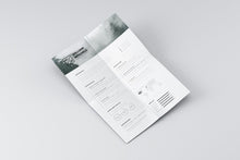 Load image into Gallery viewer, Free Minimalistic And Clean Resume Template