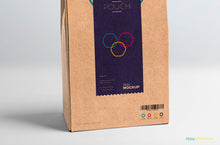 Load image into Gallery viewer, Free Cardboard Pouch Packaging Mockup