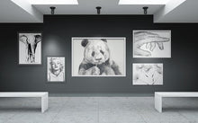 Load image into Gallery viewer, Free Art Gallery Frame or Poster Mockup (B2 or B1 or B0 Sizes)