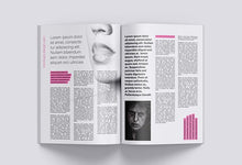 Load image into Gallery viewer, Free Mega Collection of 7 Magazine Mockups