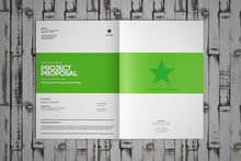 Load image into Gallery viewer, Free A4 Catalogue Brochure Mockup
