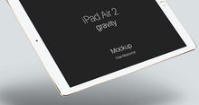 Load image into Gallery viewer, Free Flowing iPad Air 2 Gravity Mockup Psd
