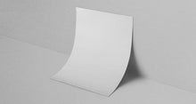 Load image into Gallery viewer, Free Folded Psd A4 Paper Mockup in Corner
