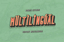 Load image into Gallery viewer, Free Bondie Extrude Font Family
