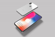 Load image into Gallery viewer, Free iPhone X Mockup in Space Gray, Chrome and Clay
