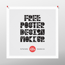 Load image into Gallery viewer, Free Clean Poster Design Mockup
