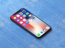 Load image into Gallery viewer, Free Isometric and Super-Realistic iPhone X Mockup
