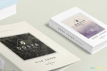 Load image into Gallery viewer, Free Box File Mockup Scene
