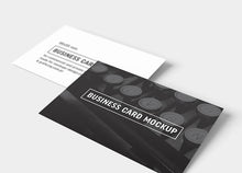 Load image into Gallery viewer, Free Big Collection of 6 Business Card Mockups 85x55 mm
