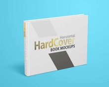 Load image into Gallery viewer, Free Landscape Hardcover Book Mockups
