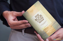 Load image into Gallery viewer, Free Book Cover Mock Up PSD in Mans Hand
