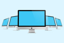 Load image into Gallery viewer, Free iMac Mockup Super Pack
