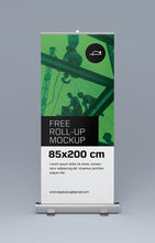 Load image into Gallery viewer, Free Business Roll-Up Advertisement Sign
