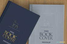 Load image into Gallery viewer, Free Photorealistic Hardcover Book Mockup
