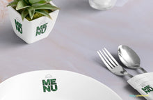 Load image into Gallery viewer, Free Table Menu Mockup Scene
