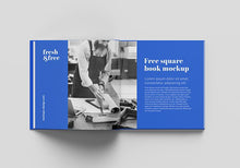 Load image into Gallery viewer, Free Ultra-Clean Modern Square Book Mockup
