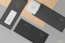 Load image into Gallery viewer, Free Envelope Mockup PSD
