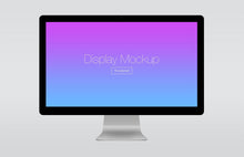 Load image into Gallery viewer, Free Thunderbolt Computer PC Display Presentation Mockup
