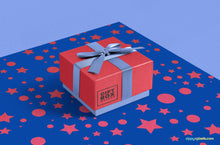 Load image into Gallery viewer, Free Gorgeous Gift Box Mockup PSD
