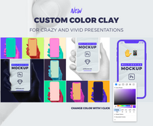 Load image into Gallery viewer, Free Set of Modern Smartphones PSD Mockups iPhone X, Samsung Galazy S9
